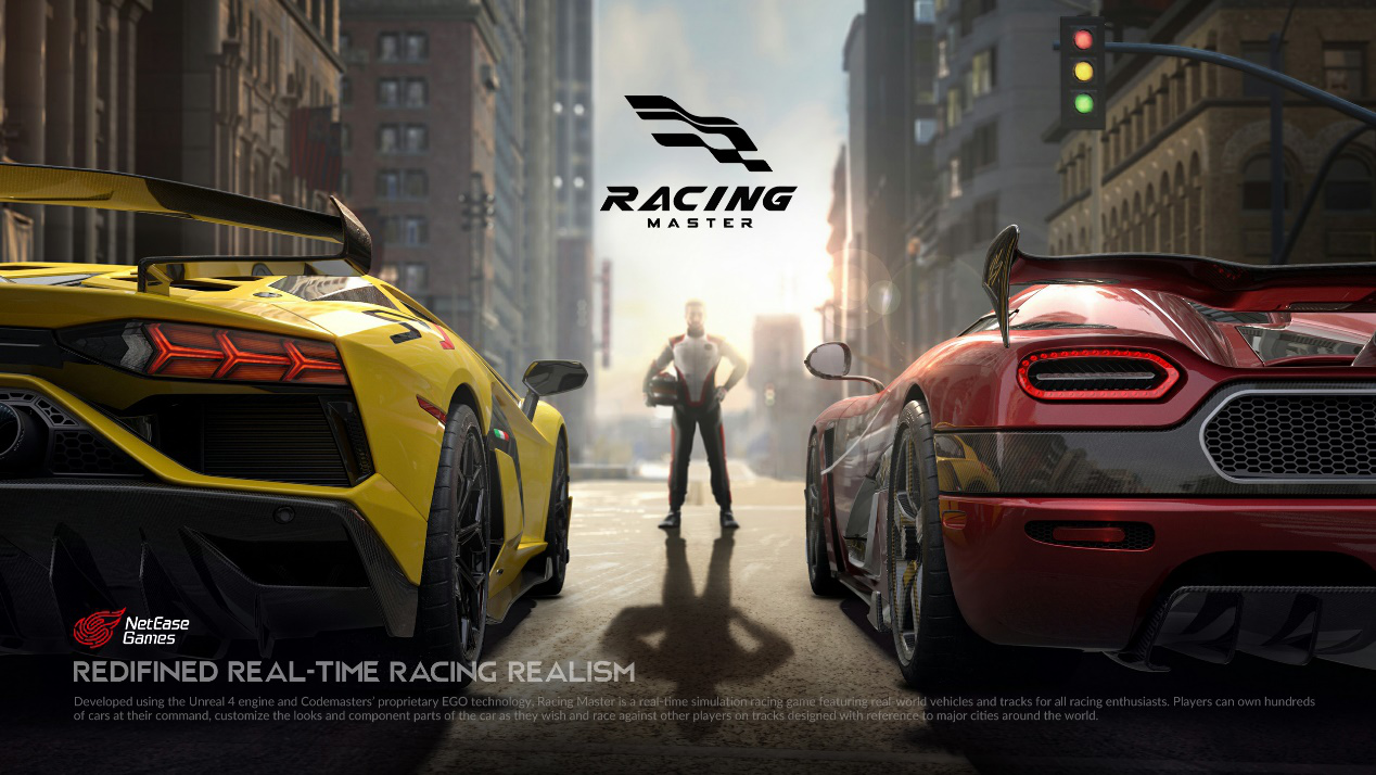 Redefined Real-time Racing Realism - NetEase Games and Codemasters® team up to Announce Racing Master