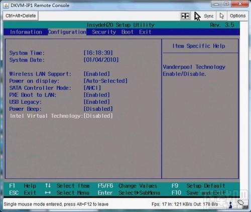 Acer如何開啟VT 1
