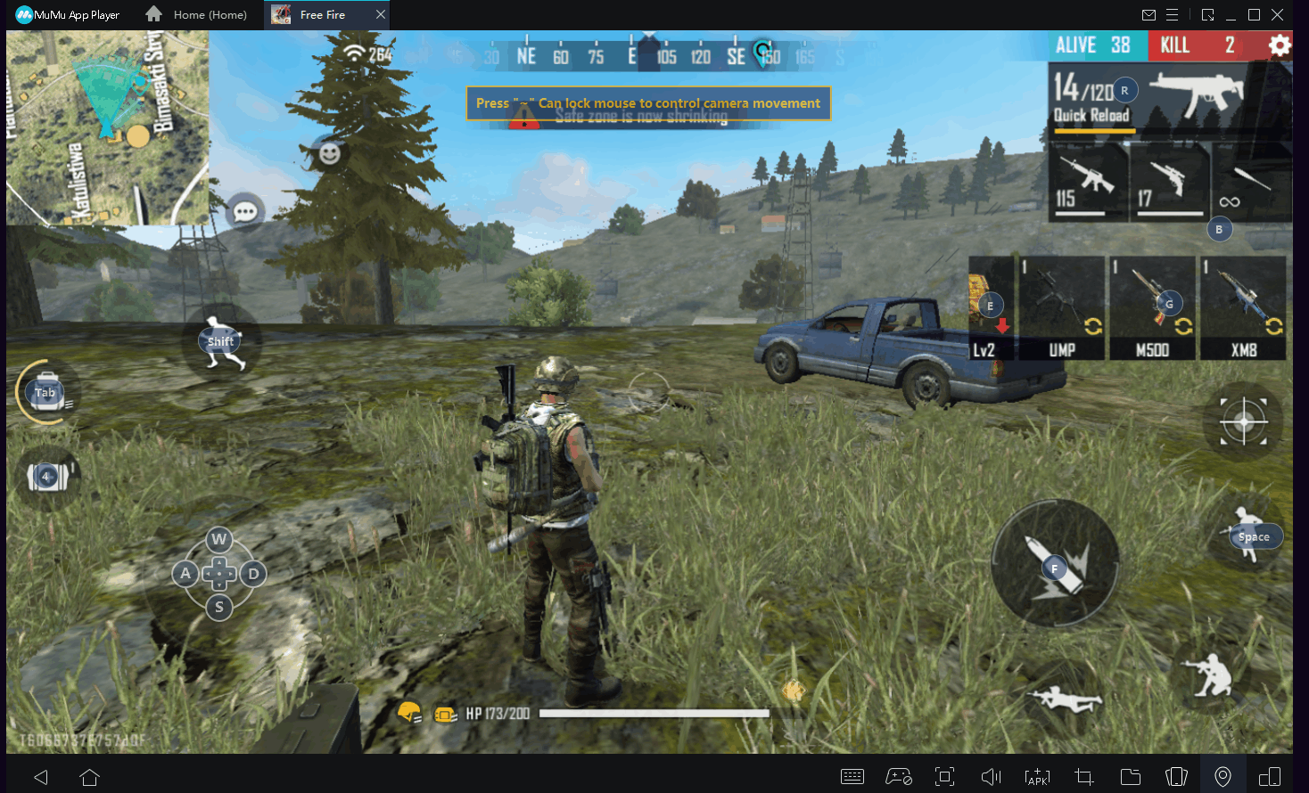 Using Keyboard Control to Play Free Fire on PC with NoxPlayer – NoxPlayer