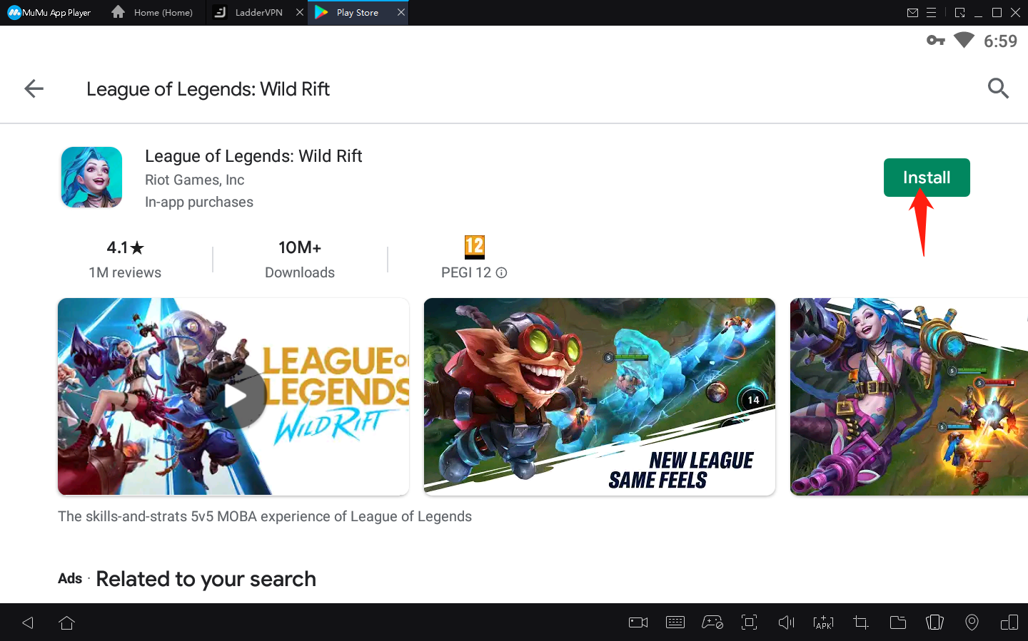 Cómo jugar League of Legends: Wild Rift a 120 fps en PC con MuMu Player2