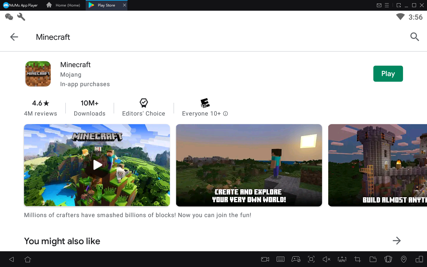 Cómo jugar Minecraft en PC con MuMu Player4