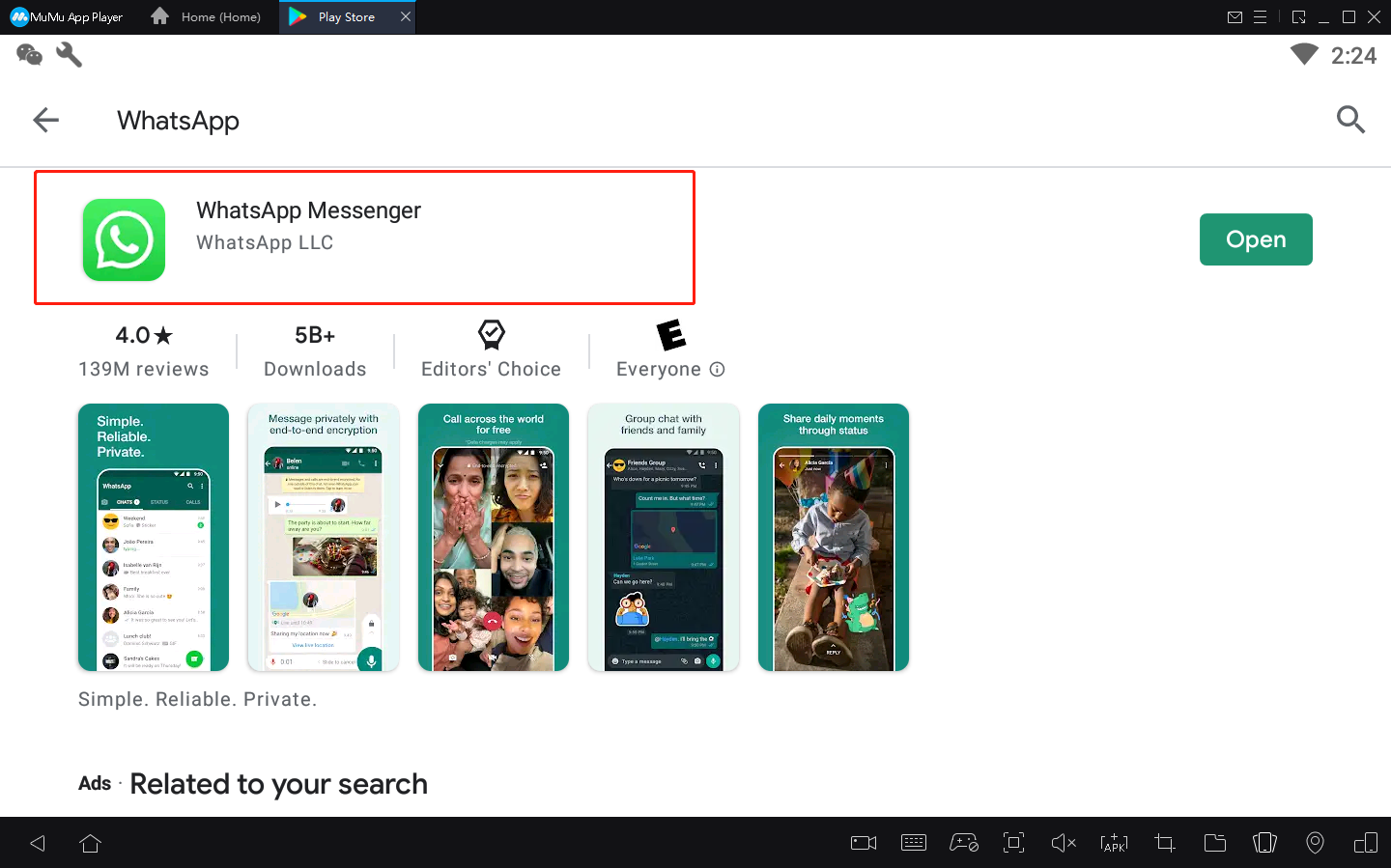 ¿Cómo iniciar sesión en WhatsApp con MuMu Player en la PC y agregar nuevos contactos?1