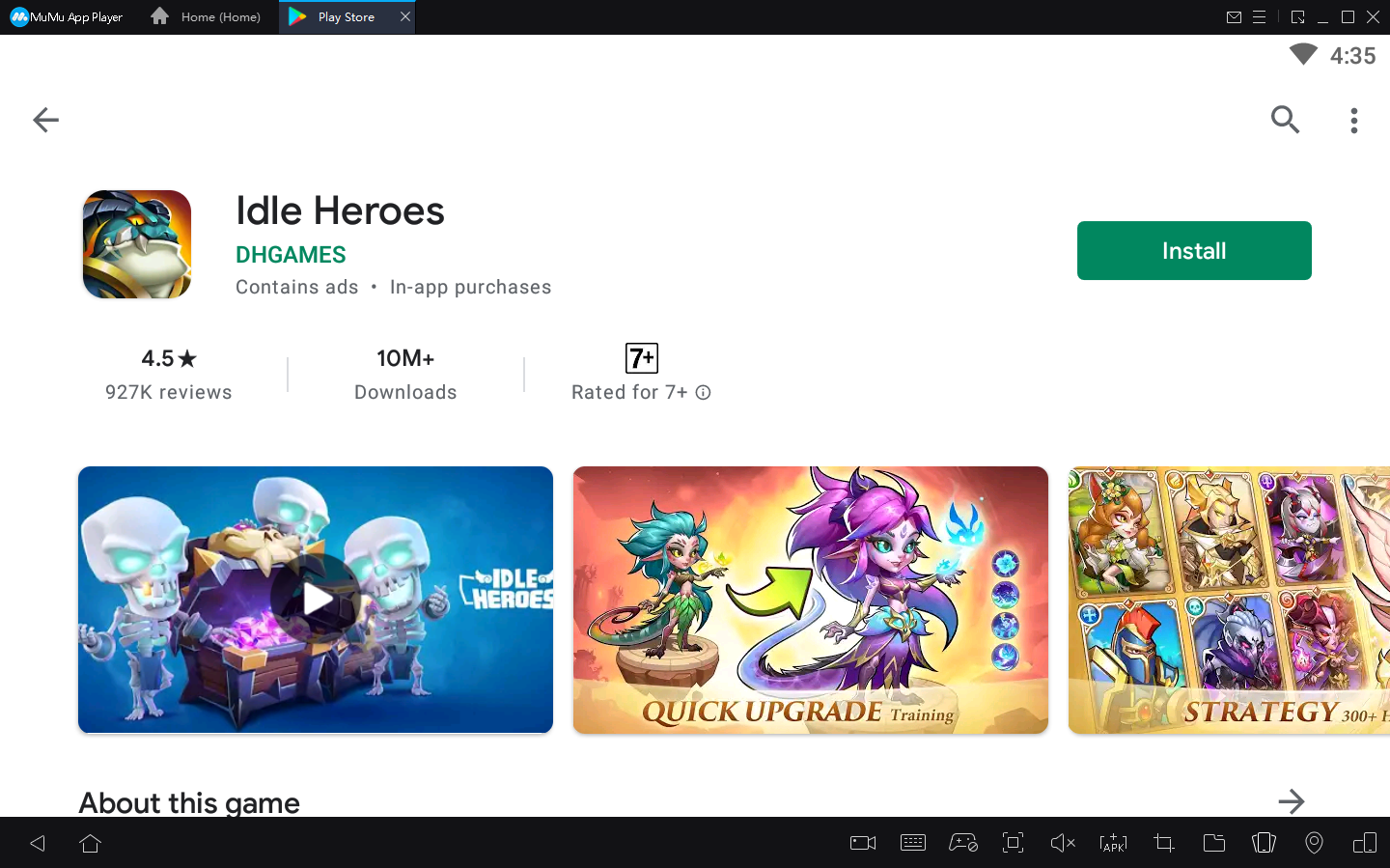 How to Play Idle Heroes on PC with MuMu Player4