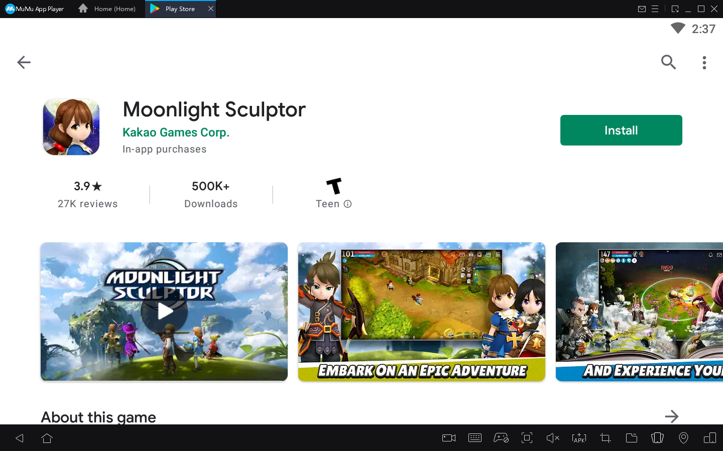 How to Play Moonlight Sculptor on PC with MuMu Player4