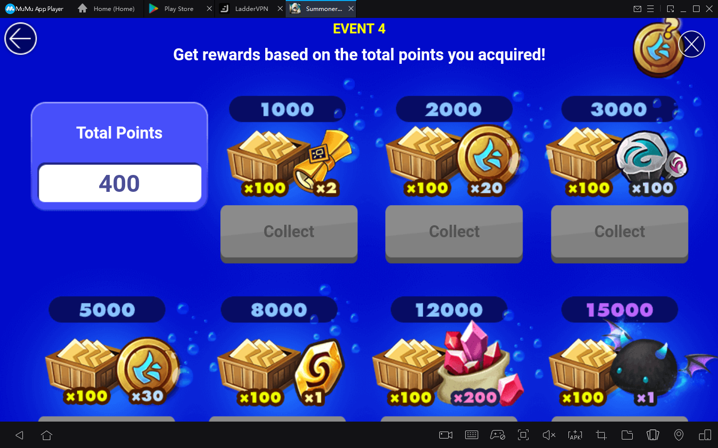 Summoners War: Default 4★ Monster Summon & Skill Level-up Event6
