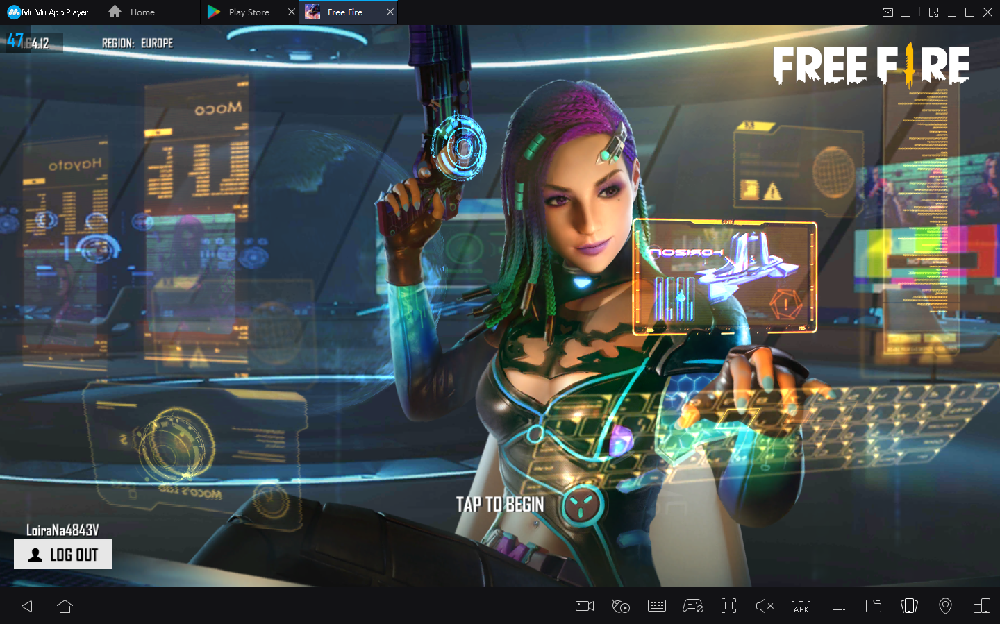 วิธีเล่น Free Fire บนพีซีด้วย MuMu Player1