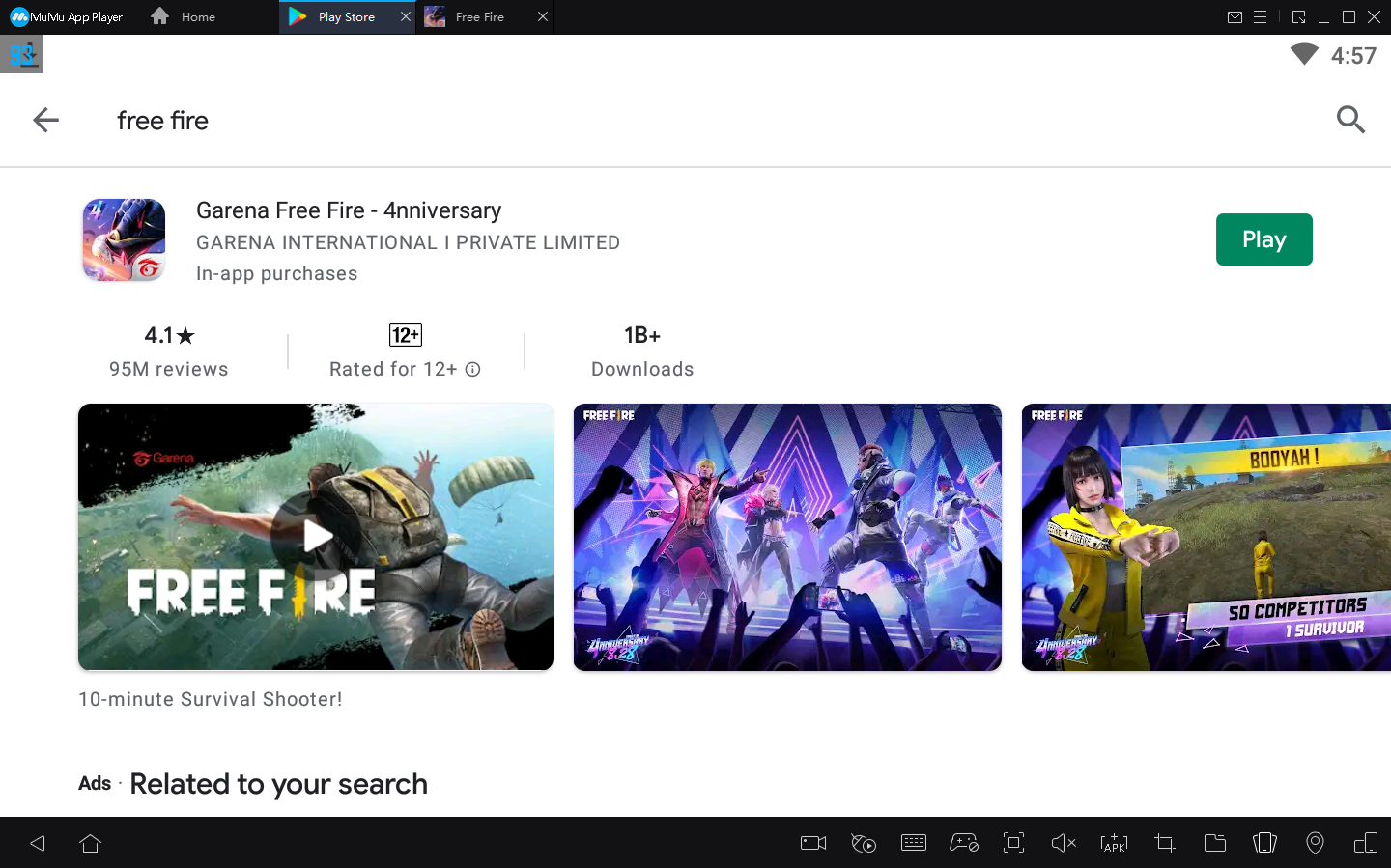วิธีเล่น Free Fire บนพีซีด้วย MuMu Player0