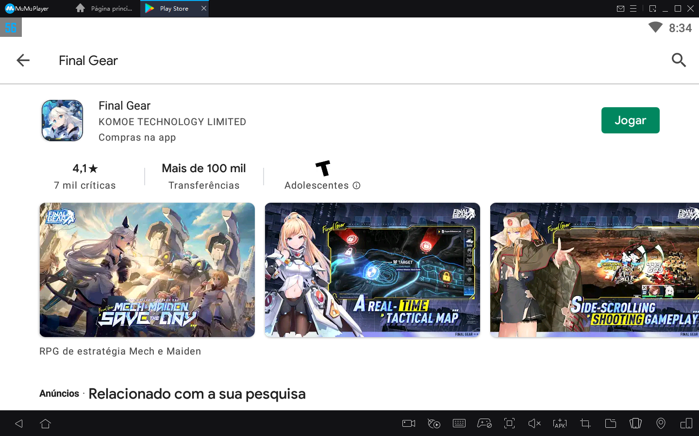 Como Jogar Final Gear no PC com MuMu Player4
