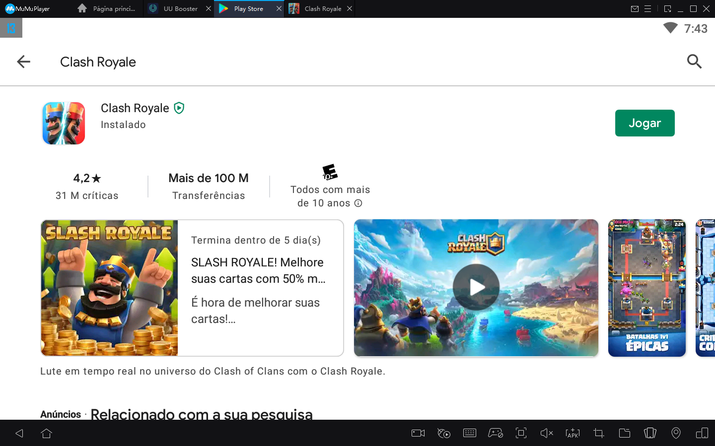 Como Jogar Clash Royale no PC com MuMu Player4