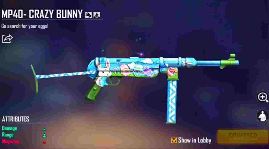 Top 5 armas Royale Skins of Free Fire7