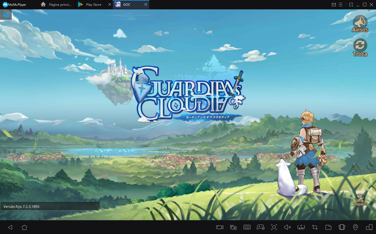 Como Jogar Guardians of Cloudia no PC com Android Emulador3