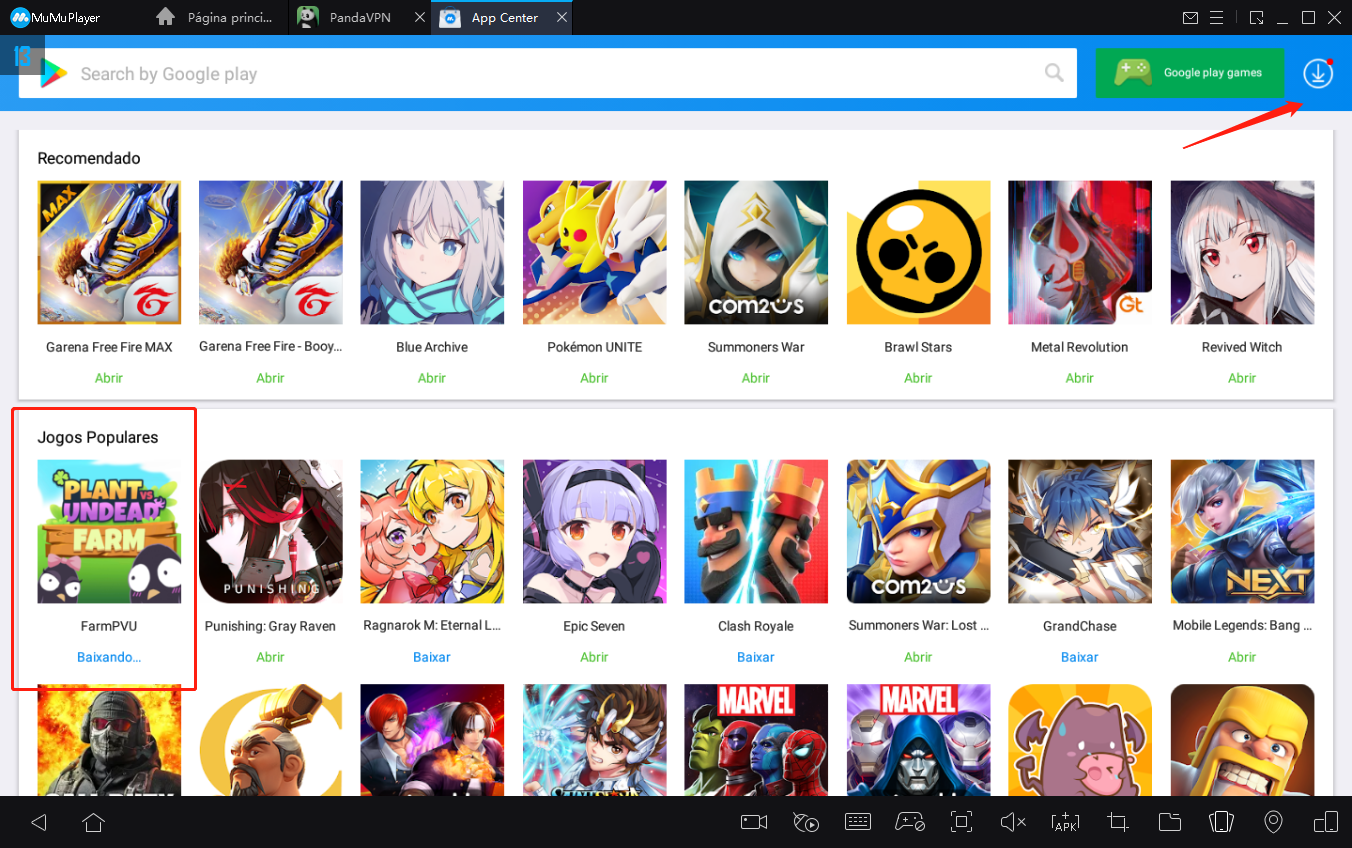 Como Baixar e Jogar Plant vs Undead no PC com Android Emulador2