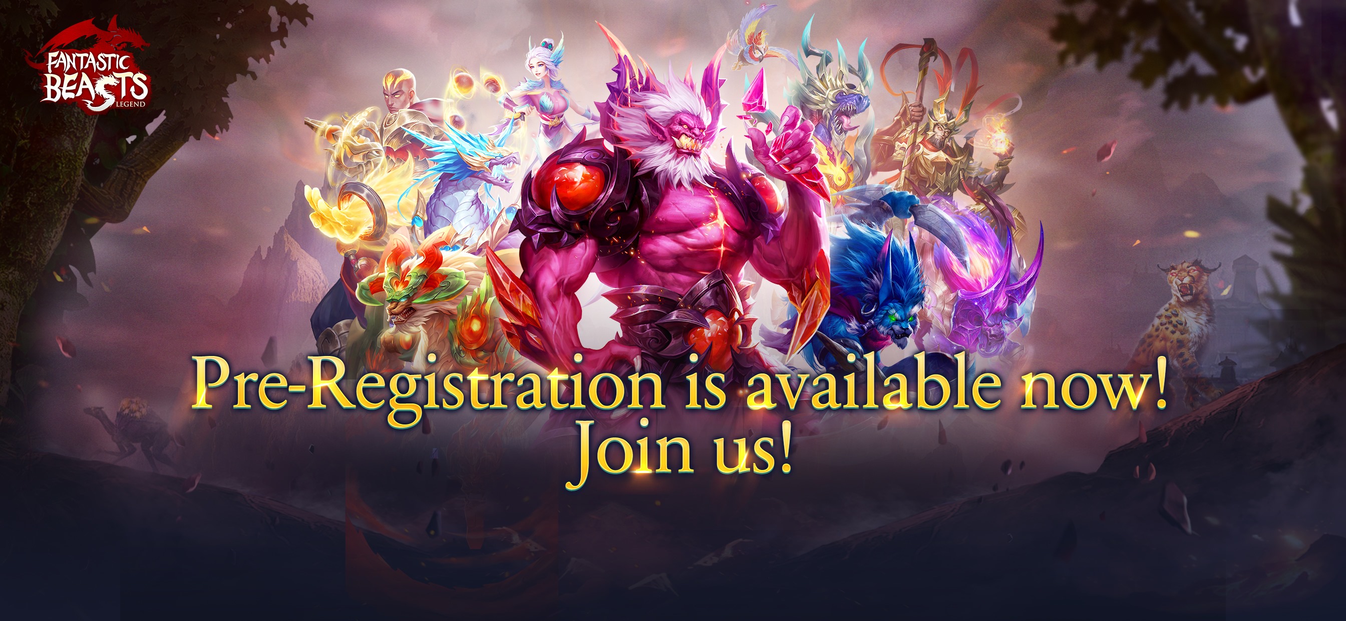 Fantastic Beasts' Legend: Pre-registration Begun