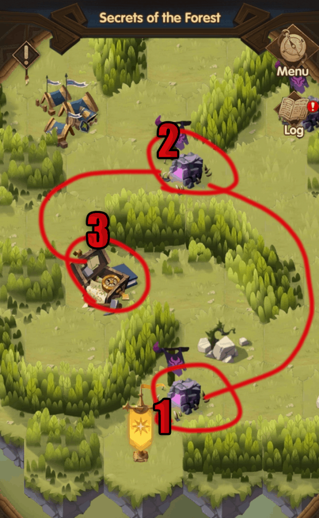 AFK Arena Dica:  Segredos da Floresta2