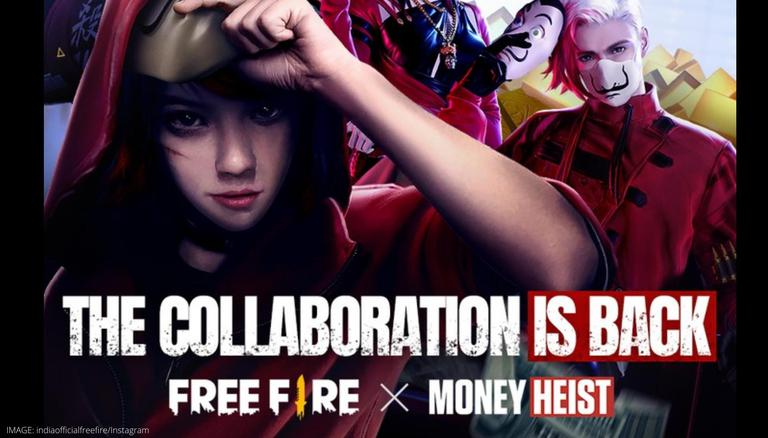 Evento Gratuito Crossover Fire X Money Heist 1