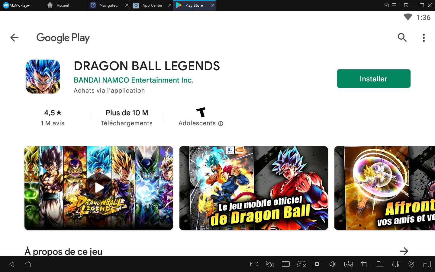 télécharger Dragon Ball Legends sur PC