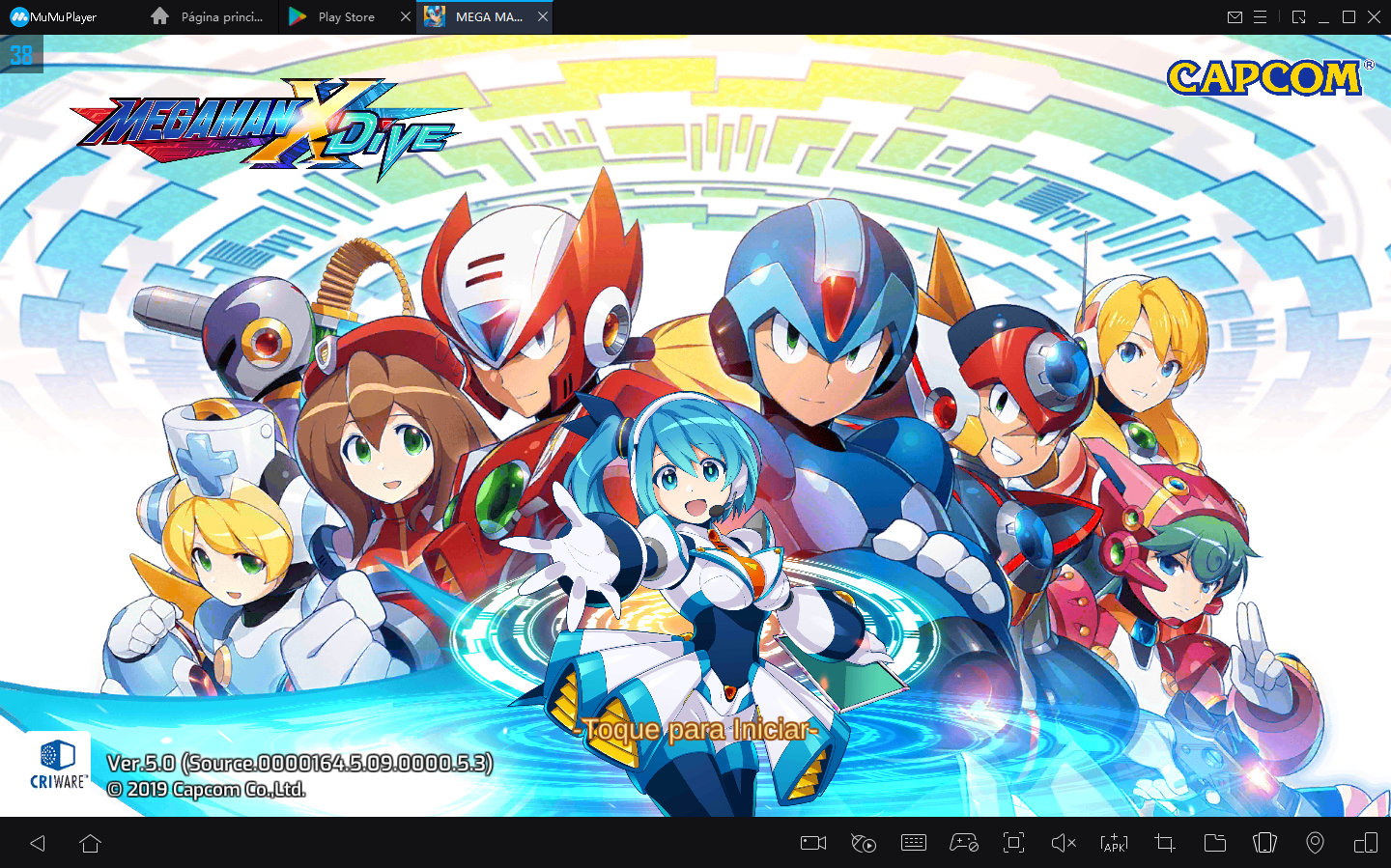 Como Baixar MEGA MAN X DiVE - MOBILE no PC com Android Emulador2