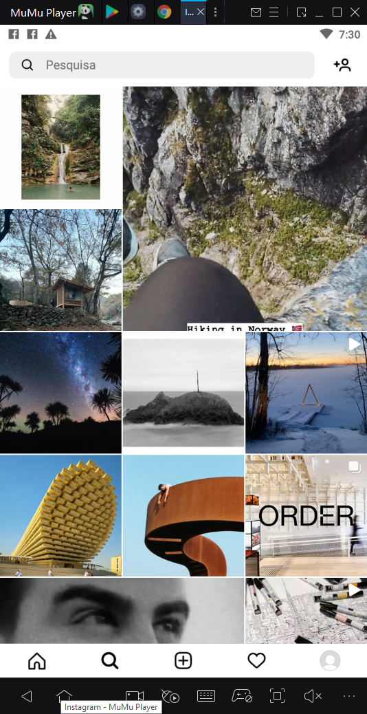 Como baixar e fazer nova história do Instagram no PC com Android Emulador