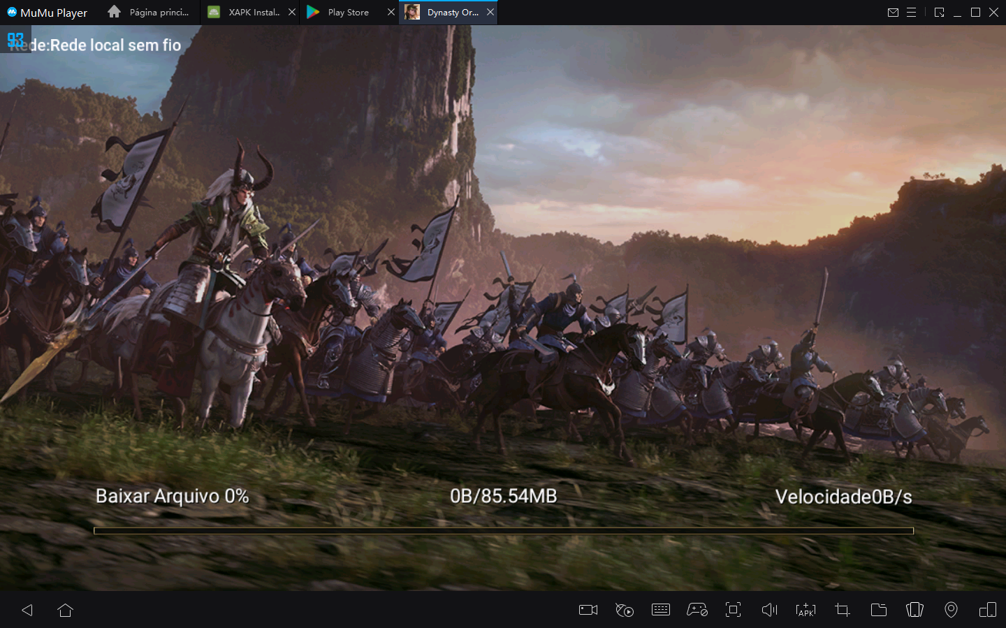 Como Jogar Dynasty Origins: Conquest no PC com Android Emulador