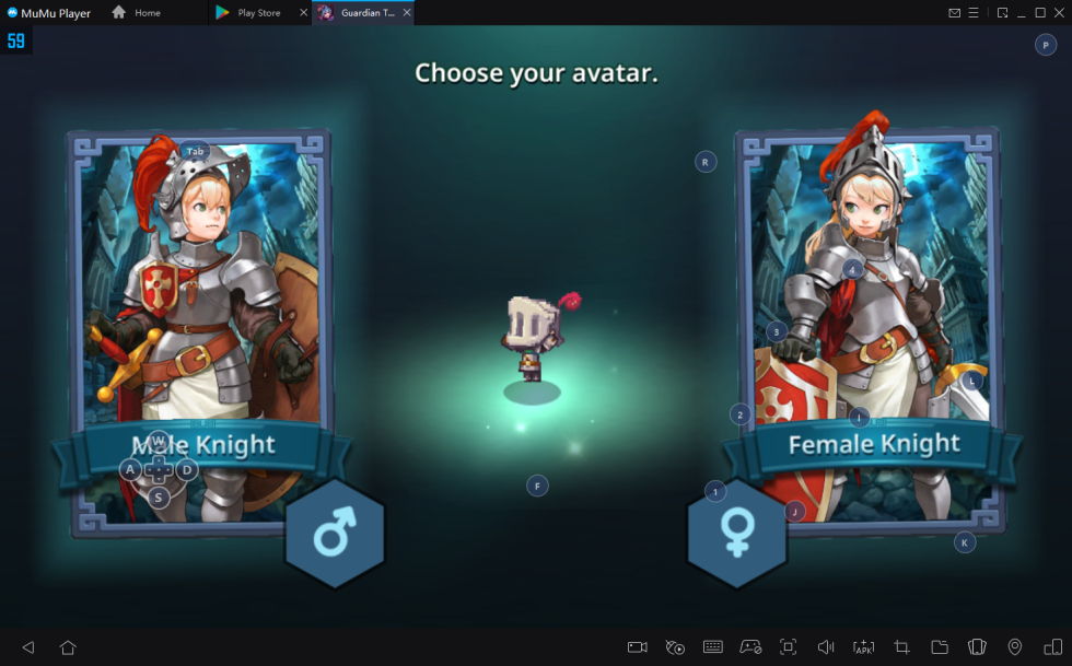 Como Jogar Guardian Tales no PC com Android Emulador2