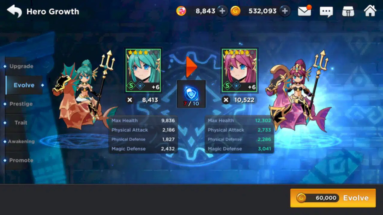 GrandChase Heróis Guia – Como atualizar e subir de nível