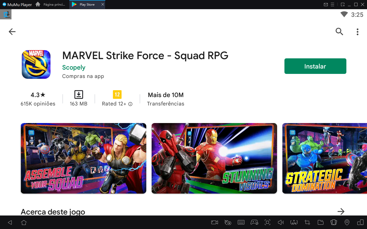 Como Jogar MARVEL Força Strike no PC com MuMu Player