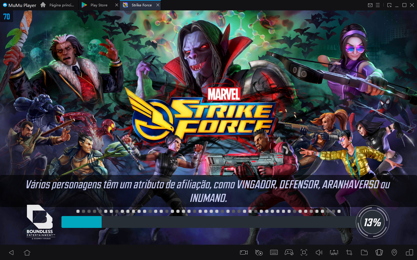 Como Jogar MARVEL Força Strike no PC com MuMu Player