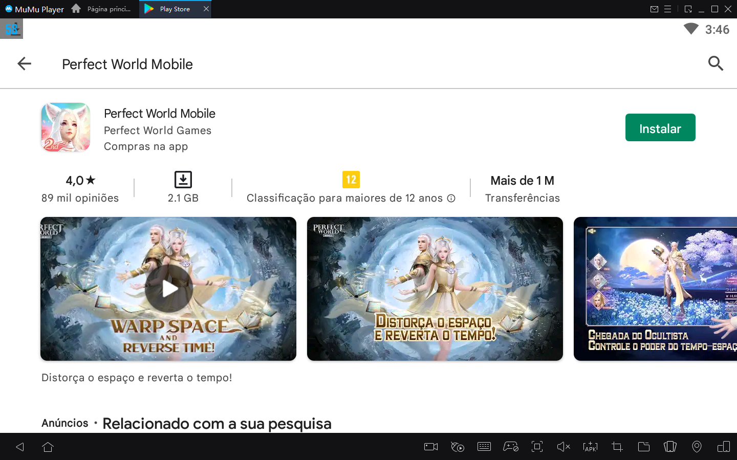 Como Jogar Perfect World Mobile no PC com MuMu Player