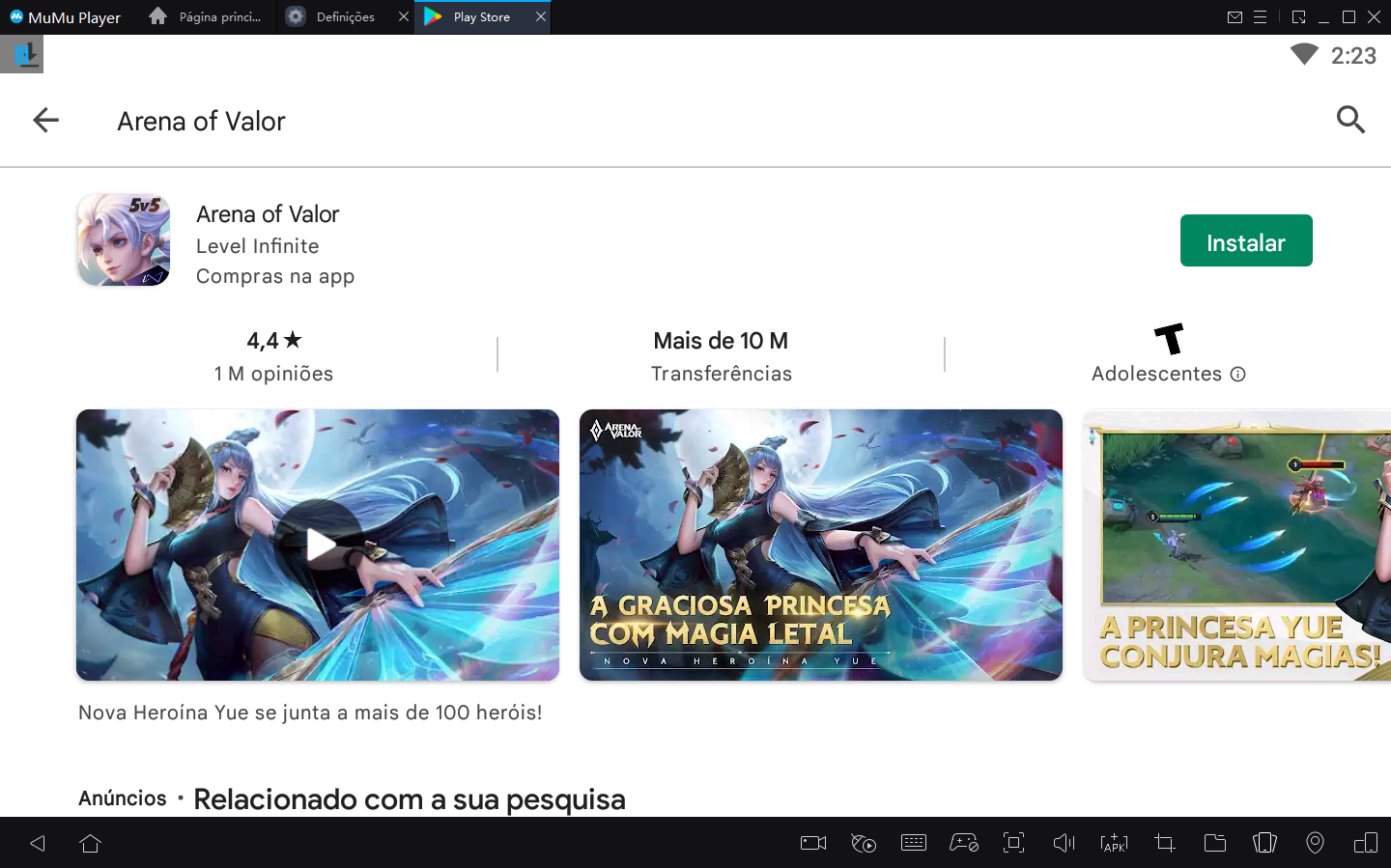 Como Jogar Arena of Valor no PC com MuMu Player