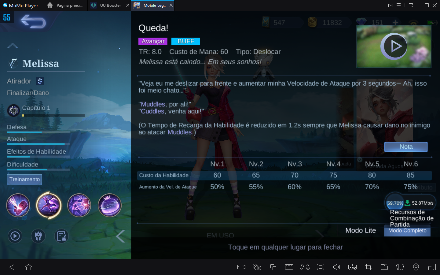 Mobile Legends Heroína Nova Melissa: Jogabilidade, Habilidades, Última, Mais