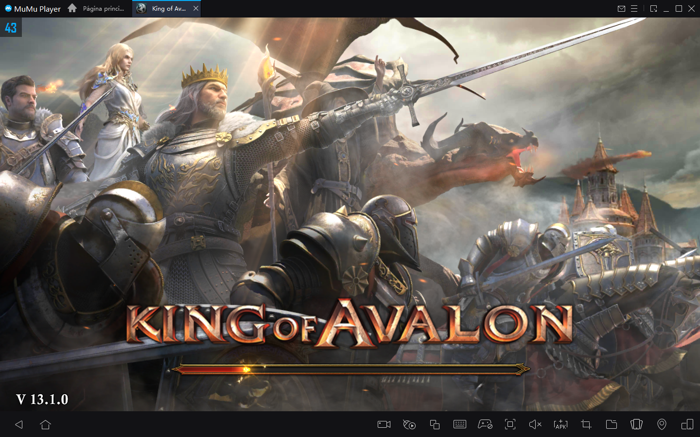 Como Jogar King of Avalon no PC com MuMu Player