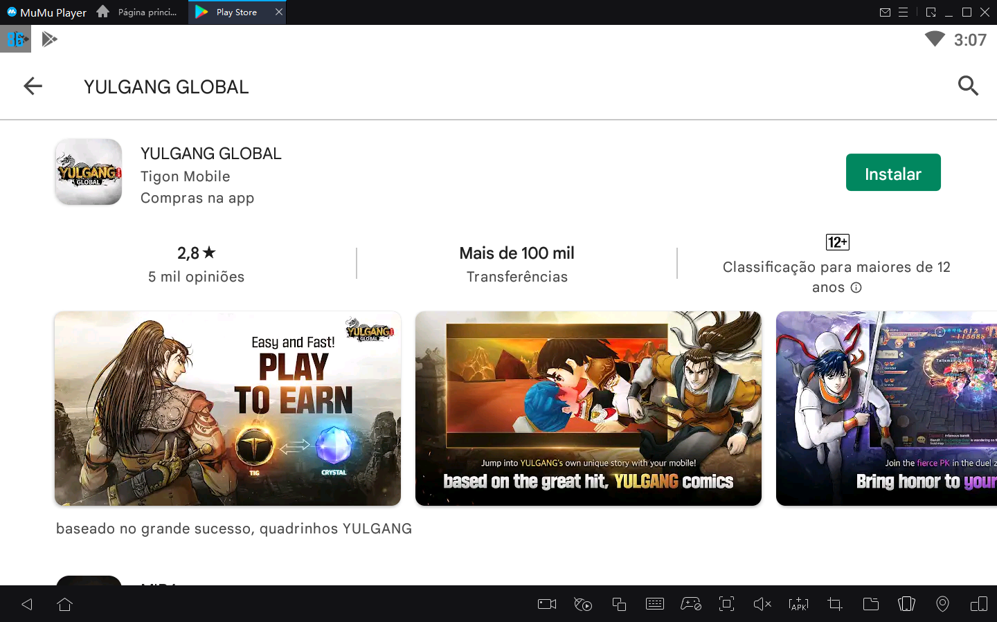 Como Jogar Yulgang Global no PC com MuMu Player
