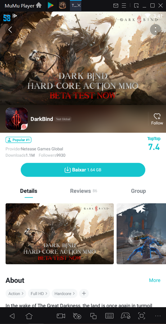 NetEase MMO DarkBind entra no primeiro beta fechado