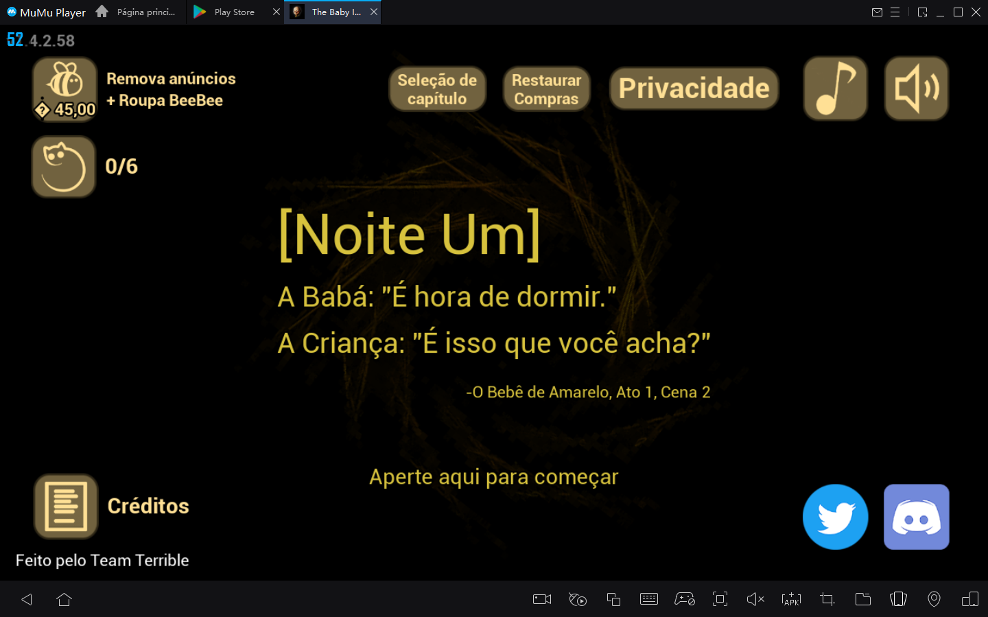 Como jogar Baby in Yellow no PC com MuMu Player
