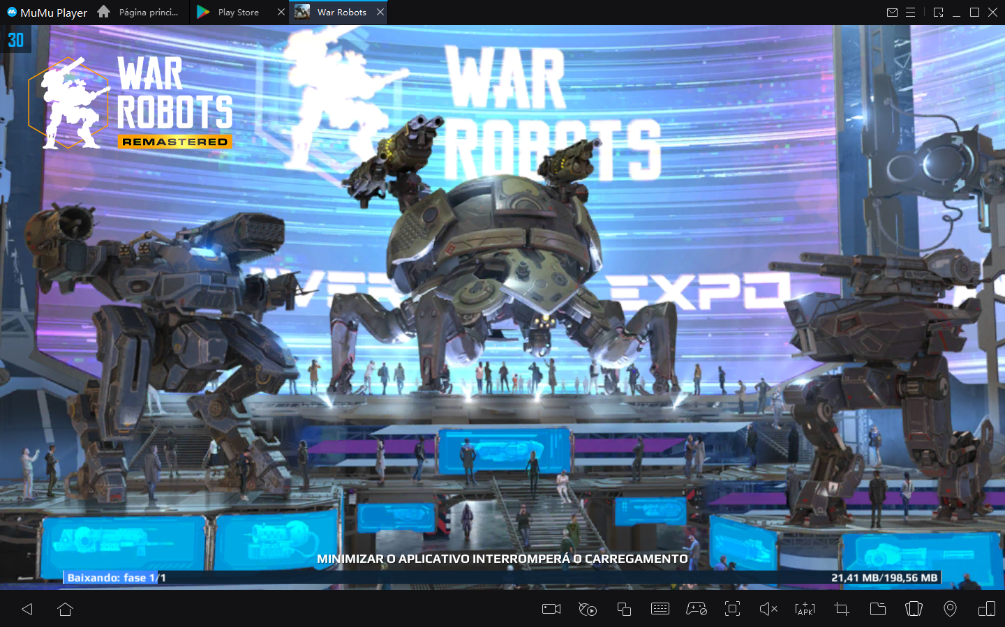 Como jogar War Robots no PC com MuMu Player