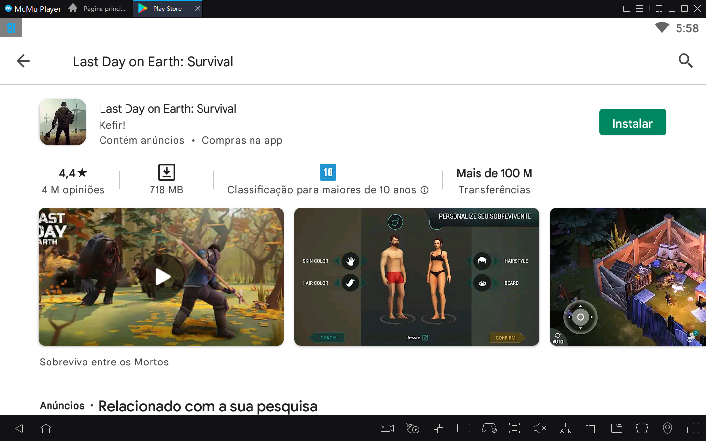 Como jogar Last Day on Earth: Survival no PC com MuMu Player