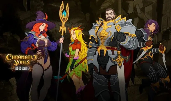 Chromatic Souls: AFK Raid já está disponível globalmente no Android