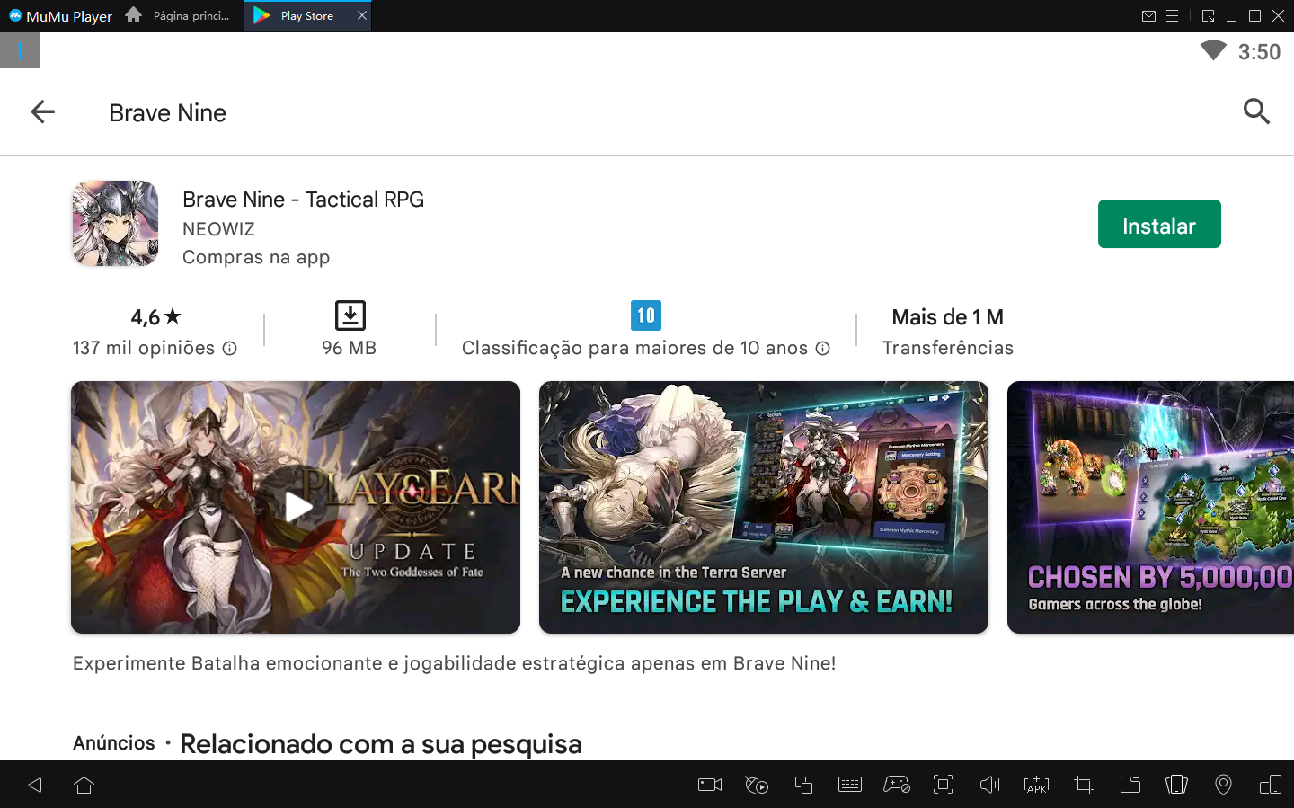 Como Jogar Brave Nine no PC com Emulador Android