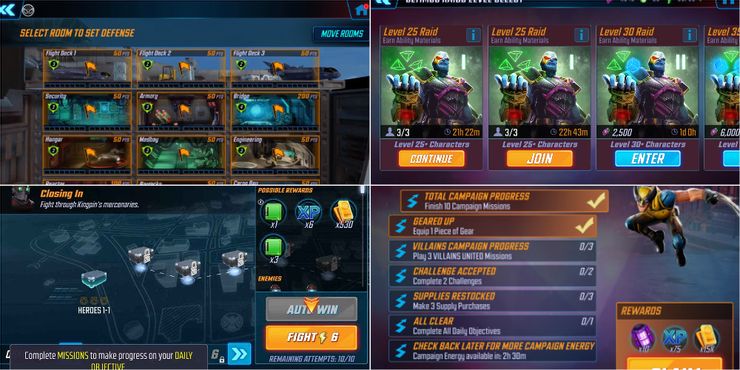 Marvel Strike Force: Como subir de nível rapidamente