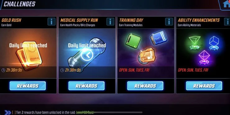 Marvel Strike Force: Como subir de nível rapidamente