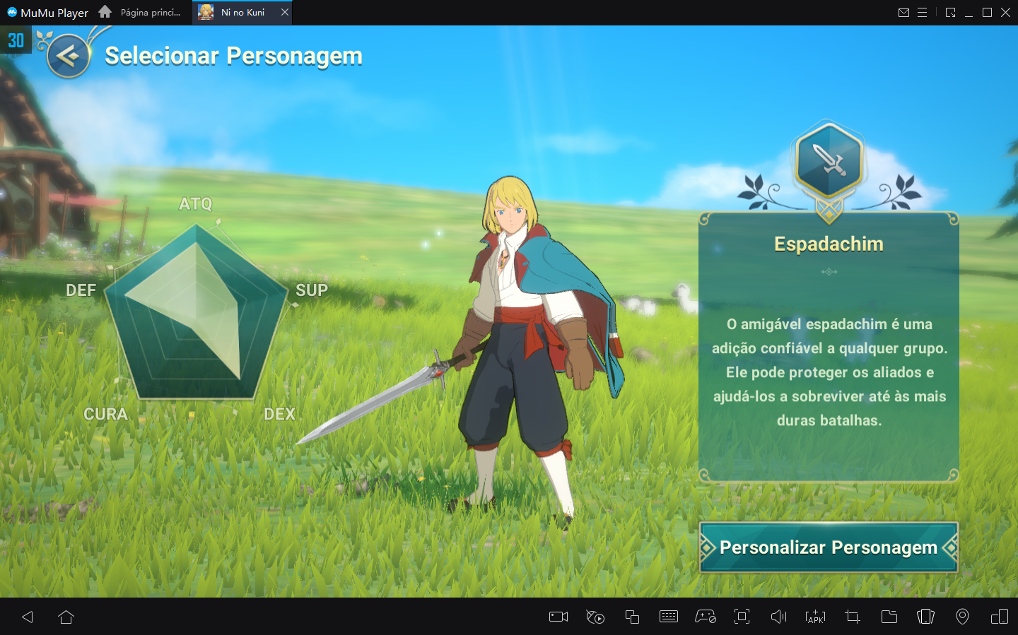 Ni No Kuni: Cross Worlds — Lista de níveis de todas as classes
