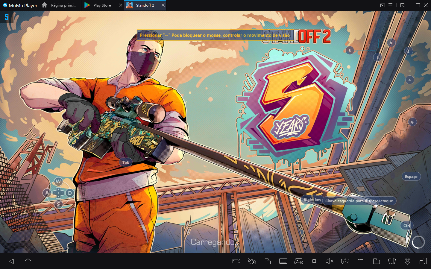 Como jogar Standoff 2 no PC com Emulador Android