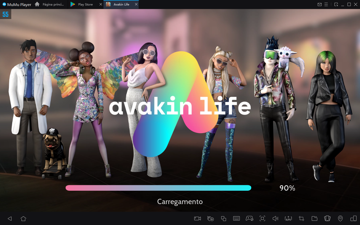Como jogar Avakin Life no PC com Emulador Android