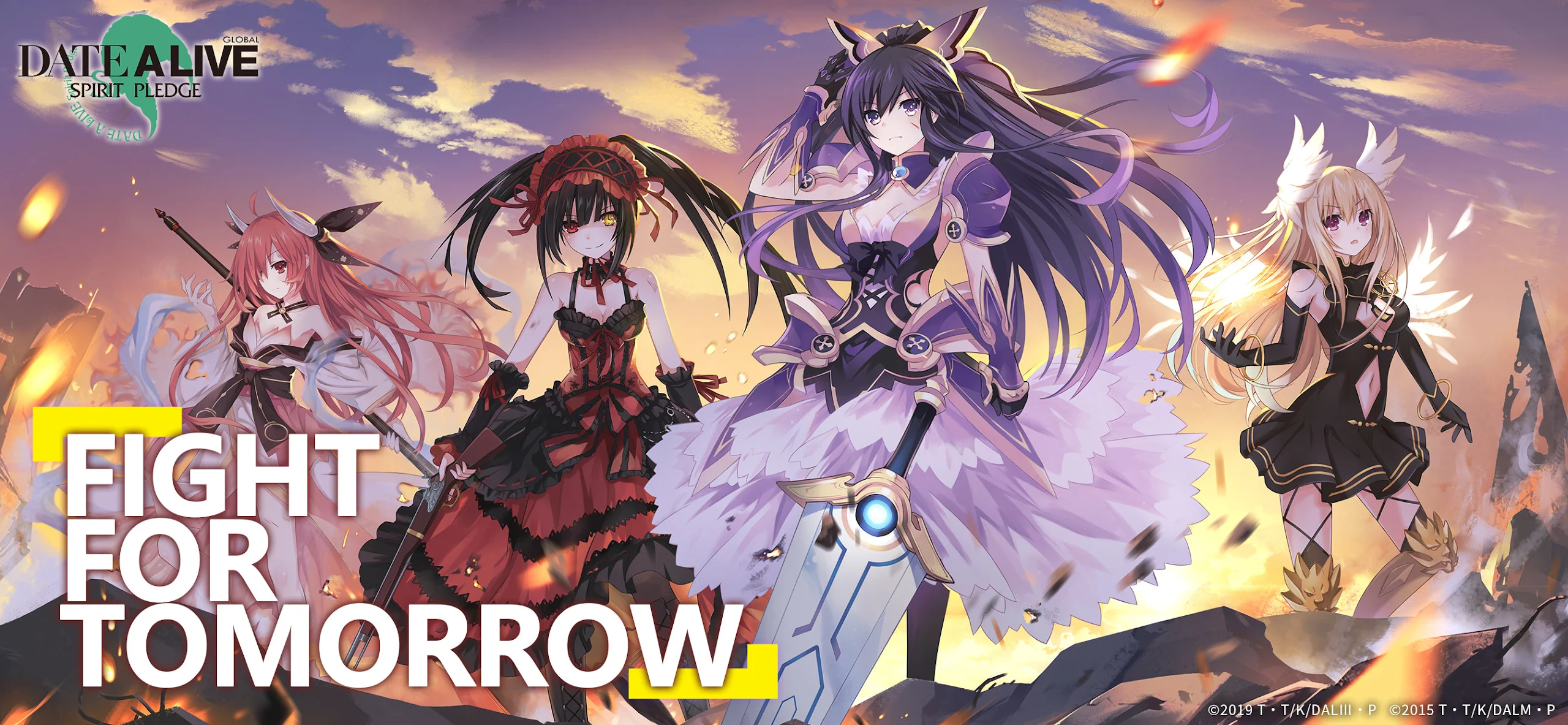 Faça o pré-registro para Date A Live: Spirit Pledge HD