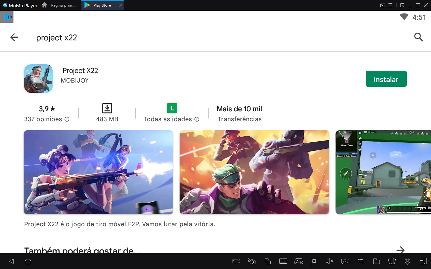 O jogo project x22 lançado oficialmente no Brasil!