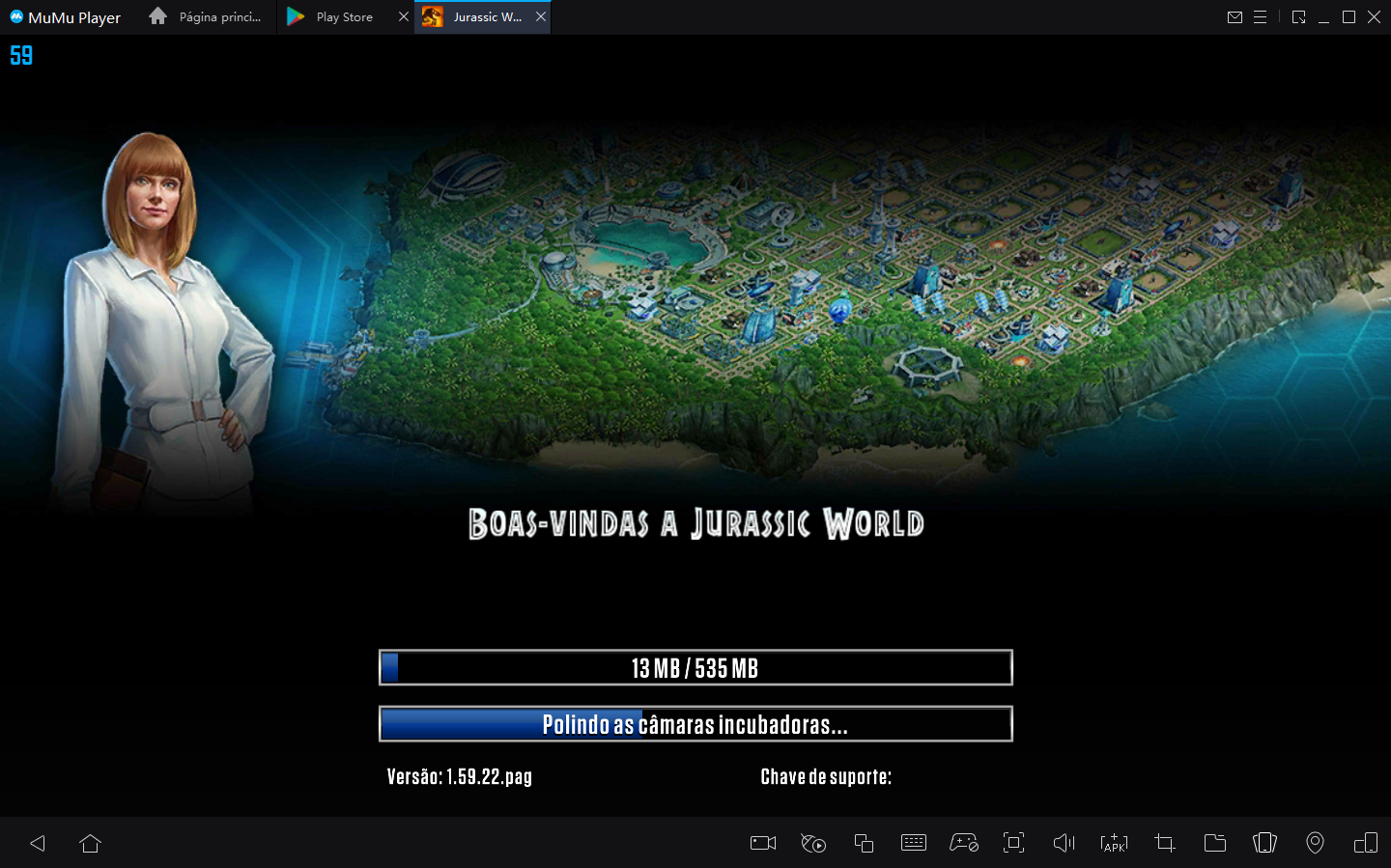 Como jogar Jurassic World™: O Jogo no PC com Emulador Android