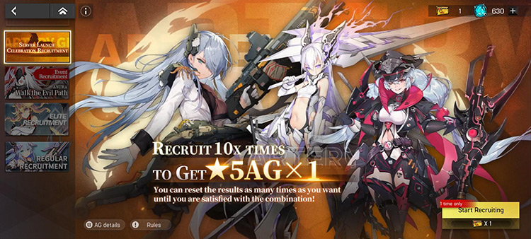 Artery Gear: Fusion Guia - As melhores unidades para refazer e combate básico