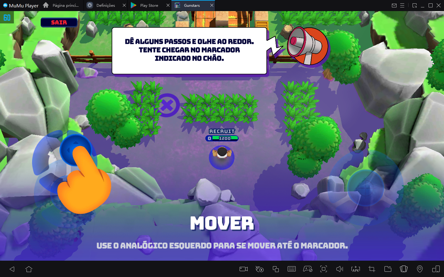 Como jogar Gunstars - Battle Royale no PC com Emulador Android