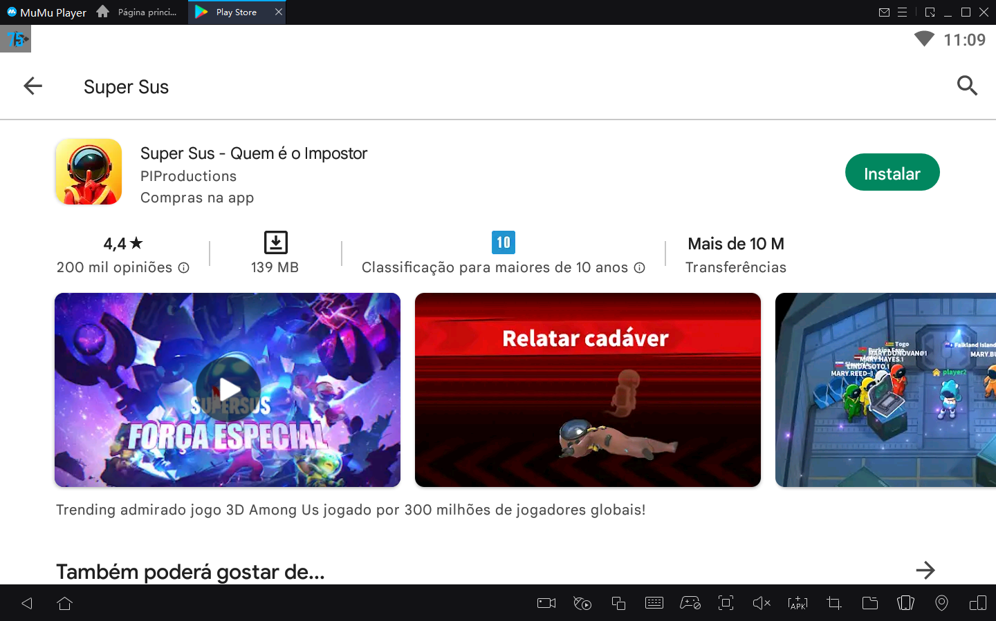 Como jogar Super Sus - Quem é o Impostor no PC com Emulador Android
