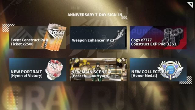 Punishing: Gray Raven está comemorando seu primeiro aniversário via colaboração com NieR: Automata